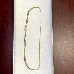 10K Solid Gold Bracelet XL